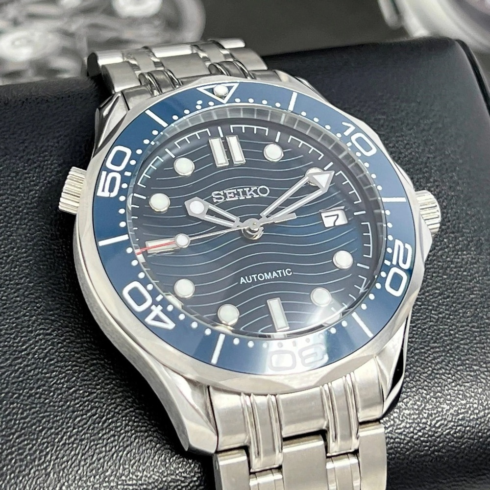 Seiko Mod: Seamaster Blue
